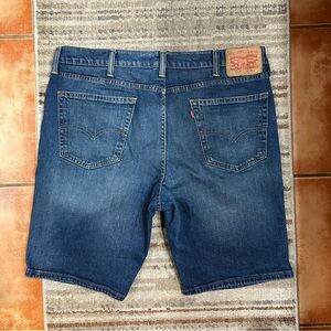 Levi's Men's Dark Blue Jean Shorts